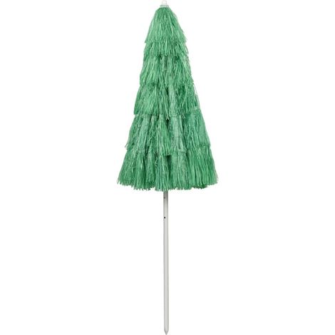 Maison Exclusive - Sonnenschirm Hawaii Grün 240 cm