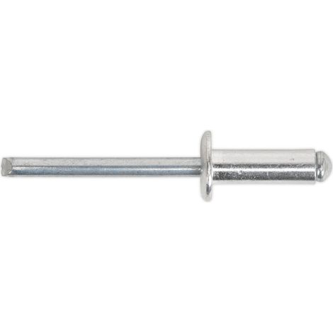 Sealey Aluminium Standard Flange Blind Rivet 6.4 x 19.5mm - Pack of 200 RB6419S5 (1/5)