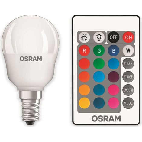 OSRAM HOMELIGHTING 4058075430839 LED EEK G (A - G) E14 Glühlampenform 4.2 W = 25 W Warmweiß (Ø x L)