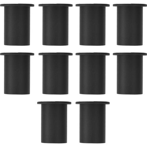 10 passe-câbles en silicone noirs 1 pouce pour Starlink, kit de cheminement câble trou mural (1/5)