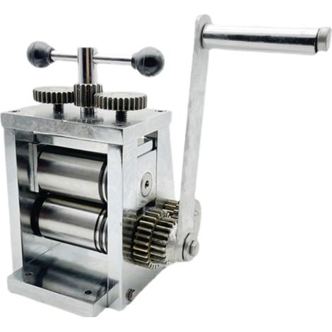 65mm combinaison laminoir à main bijoux presse outil de table outil en or mini fabrication de bijoux (1/5)