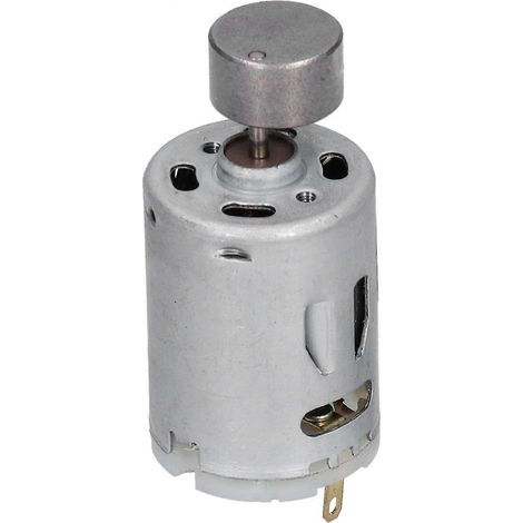 Moteur à vibration DC 12V avec roue excentrique 16x9mm, réducteur à vis sans fin, 4700 tr/min, pièce de transmission pour dispositifs vibrants. (1/5)