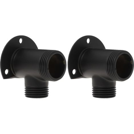 2pcs Installation Kit for Wall Mount Tap Plumbing Accessory for Faucet Resistant Stable Bracket and Adhesive Paint (1/5)