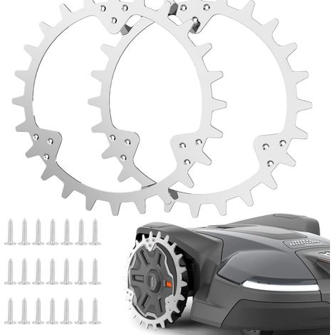 Amélioration de traction pour robots-tondeuses, dents de roue, compatible avec les robots-tondeuses Automower 305 (à partir de l'année de fabrication 2016)/310/315, taille de (1/5)