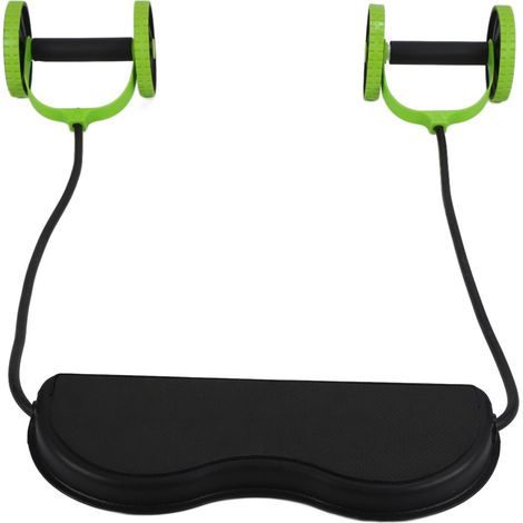 Roues abdominales multifonctionnelles, rouleaux de musculation pour abdominaux, cordes de traction, équipement de fitness (1/5)