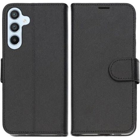 Custodia a portafoglio per Samsung Galaxy A55 (con supporto) - Nera (1/2)