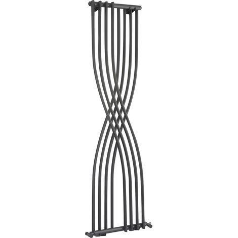 Curved Designer Radiator - 1775mm x 450mm - 2020 BTU - Anthracite (1/4)