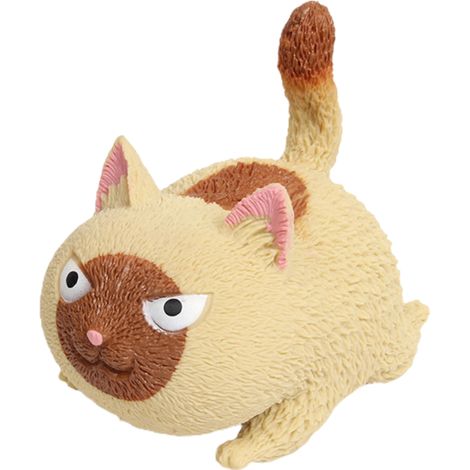 Jouet Anti-Stress en Forme de Chat Mignon - Ballon à Presser pour Enfants et Adultes (1/5)