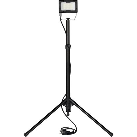 Smartwares LED-Arbeitsstrahler auf Stativ 2 in 1 höhenverstellbar Baustrahler (1/3)