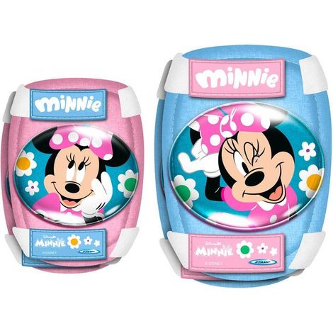 Coudieres & Genouilleres - DISNEY - Minnie - Taille unique avec des sangles élastiques et systemea scratch - Rose (1/3)