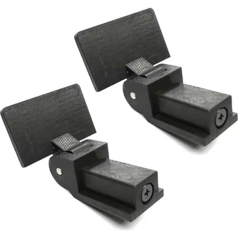 Lot de 2 charnières en plastique anti-poussière pour platine AT LP120 et platines compatibles LP60X LP5 LP3 LP70X LP140 (1/5)