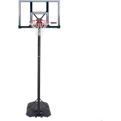 Lifetime 90001 Canasta de baloncesto portátil azul y blanco ajustable