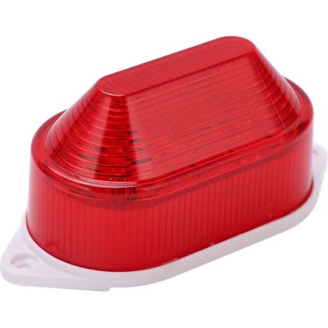 Sirène d'Alarme Lumineuse LED Rouge 220V pour Sécurité d'Usine (1/5)