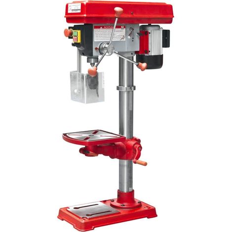 Holzmann – Perceuse à colonne d'établi 600W – Capacité de perçage 16mm – Vitesses de broche 180-2740 tr/min – Inclinaison de table +/- 45º (1/5)