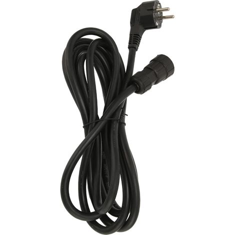Ej.Life AC-Kabel 10 Fuß AC-Netzkabel Solar-Photovoltaik-Stromerzeugungssystem Wechselrichter Solarenergie-Zubehör 3 x 1,5 mm² für WVC 600 700 1200 1400 1600
