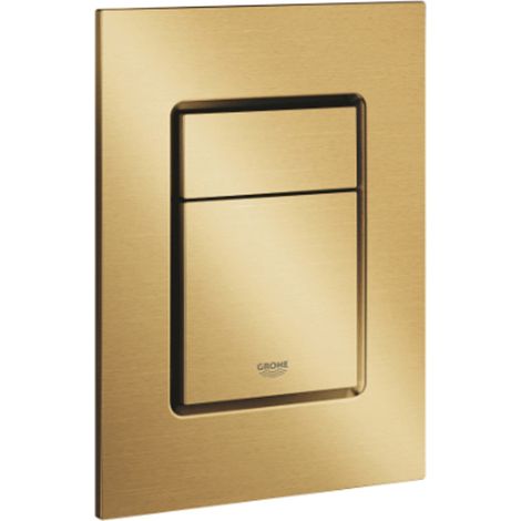 Grohe Skate Cosmo Small Flush Plate - Brushed Cool Sunrise - 37535GN0