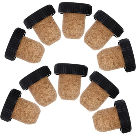 Lot de 30 bouchons liège - 19 mm - pour bouteilles et bocaux (1/5)
