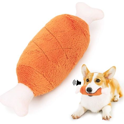 MINKUROW Giocattoli Per Cani Cigolanti, Giocattoli Da Masticare Per Cuccioli, Giocattolo Di Peluche Per Cani Indistruttibile, Giocattolo Per Cani Durevole Per Cuccioli E Cani Di Piccola Taglia, Giocat (1/5)