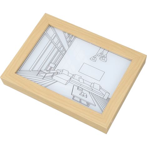 Tableau lumineux décoratif LED, 3 modes d'éclairage, style anime japonais, veilleuse moderne simulant la lumière du soleil. (1/5)