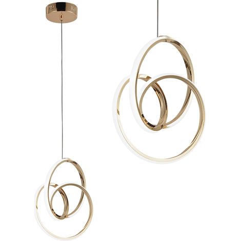 TOOLIGHT HÄNGELAMPE G076-1CP GOLD