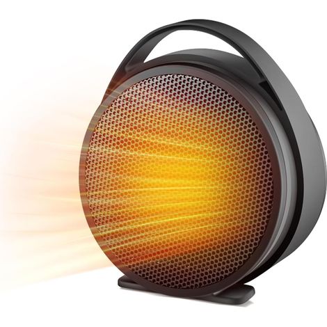 Chauffage d'appoint 1000W, Chauffage soufflant avec Thermostat