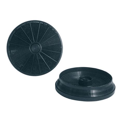 Filtre à charbon actif pour hotte – Diamètre 146 mm – Hauteur 30 mm – ACK62259 – 1 filtre antiodeurs compatible Candy et autres modèles - JACK62259