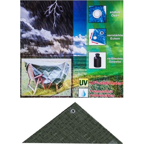 Abdeckplane Gewebeplane Bootsplane Schutzplane Garten Holz Plane Abdeckplanen - 1.5 x 7 m (1/2)