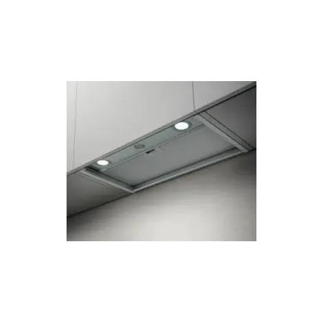 Elica – Hotte décorative encastrable 90 cm – Débit d'air max 581 m³/h – Niveau sonore max 67 dB – Finition acier inox – Éclairage LED