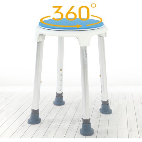 360 Grad drehbarer, rutschfester Badewannenhocker/Duschsitz für ältere und schwangere Frauen (1/5)