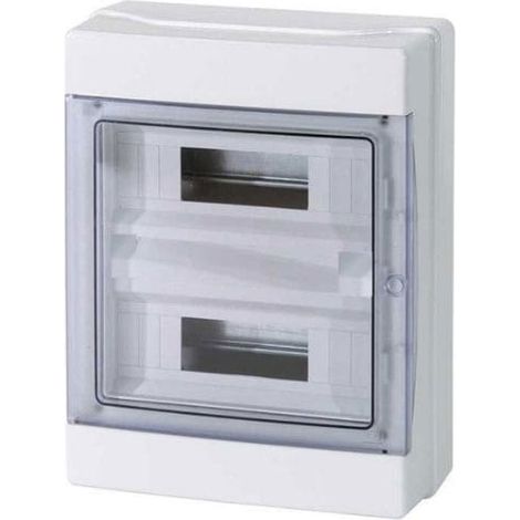 Centralino da parete 24 moduli con portello quadro elettrico a stagno IP65 300x400x140 mm (1/5)