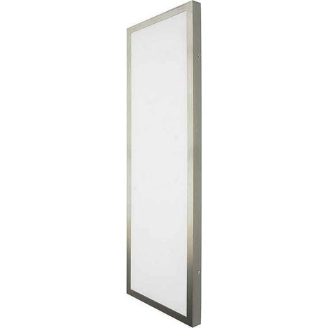 FAB 150689003 Plafoniera 72w 6500k 3,5x30x90 Cm Piatto Niquel 6120lm (1/2)