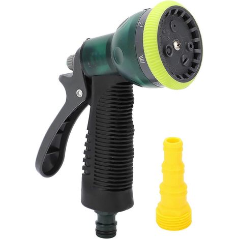 Garden Hose Nozzle Sprayer Water Spray Gun For Watering Showering Cleaning Washing 11831 (1/5)