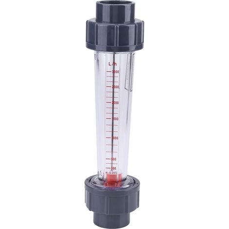 Débitmètre de Type Tube en plastique LZS-25, rotamètre d'eau 300-3000L/H (1/5)