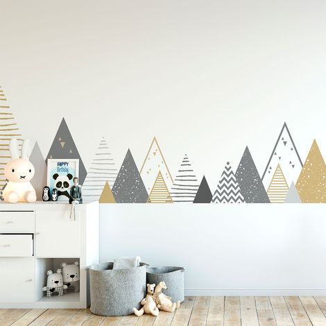 Stickers enfant montagnes scandinaves zelinka 70 X 115 cm (1/5)