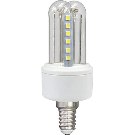 Lampadina led attacco E14 5 watt luce calda 3000k illuminazione luci