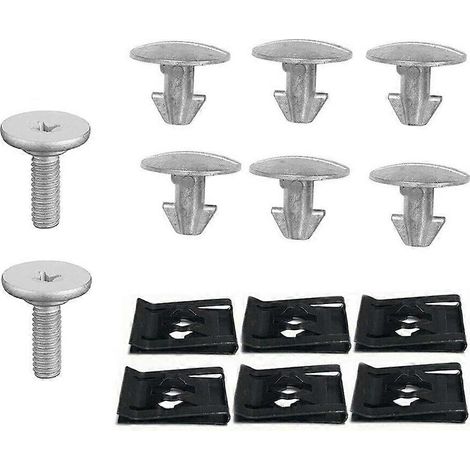 14 vis de fixation inférieures pour cache-moteur, vis de fixation du pare-éclaboussures et clip d'accès, pour Honda Accord Civic 90674-TY2-A01