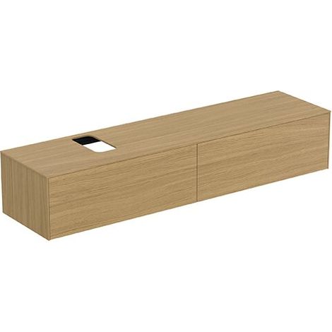 IDEAL STANDARD T3986Y6 Meuble sous-lavabo WT Conca, 2 tiroirs (1/2)