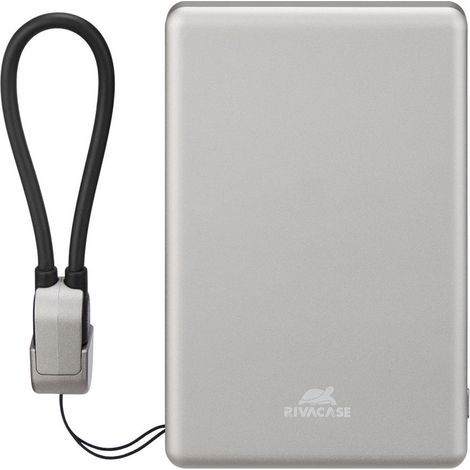 Rivacase VA2616 (5000 mAh) Magsafe wireless 15W + QC/PD20W power bank con bucle de cable