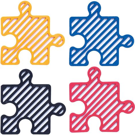 Tapis isolant anti-brûlure multifonctionnel en TPE de 12,7 cm (5 po) pour casseroles et plaques chauffantes. (1/5)