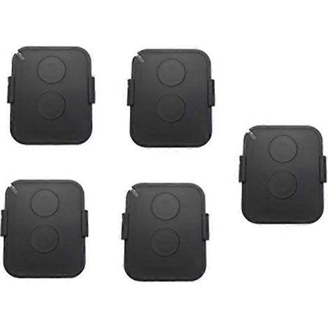 Lot de 5 télécommandes de porte de garage FL02RE compatibles avec les modèles à code tournant 433 MHz NICE ON2 ON4 ON2E ON4E FLO2R-S FLO4R-S (1/5)
