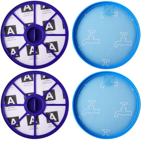2er-Pack waschbare Ersatzfilter für Dyson DC29, DC19, DC19T2, DC20 und DC21 Staubsauger