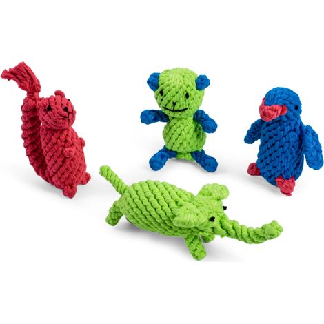 Petface Toyz - Giocattolo corda per cane, Modelli assortiti, 1 pezzo (1/5)