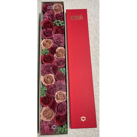 Boîte Extra Longue - Roses Vintage- Vendu par 1 (1/4)