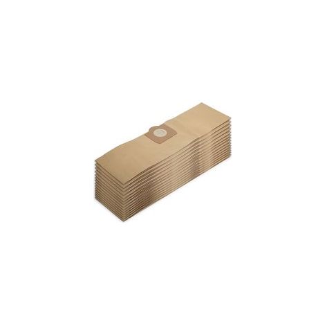 Lot de 10 Sacs pour Karcher wd3 Premium wd3s wd3p 6.959-130.0 mv3 wd 3.200 6.904-051.0 A2504 A2604 Poussière Papier Poubelle Sachet Aspirateur (1/2)