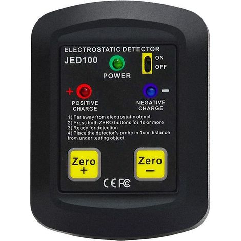 Elektrostatischer Detektor im Taschenformat, tragbares Testgerät, ESD-Analysator, 100 V bis 20 kV