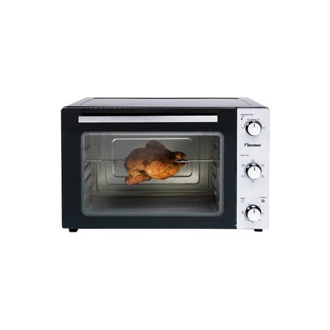 Mini four chaleur tournante 45L 1800W noir inox – Rôtissoire – Minuterie 60 min – Température max 230°C – AOV45 – Bestron