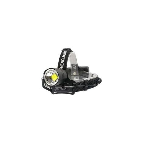 Lampe Frontale LED Rechargeable 10000 Lumens XHP70.2 Lampes Frontales Puissante Phare de Travail Haute Puissance Phare Zoomable pour la Pêche Spéléo Chasse