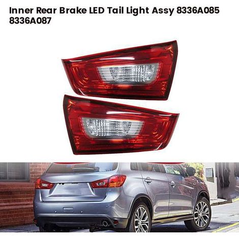 1 Farbe: rot Material: Kunststoff rechtes hinteres LED-Rücklicht, inneres Rücklicht, Bremslichteinheit, Rückfahrscheinwerfer. (1/5)