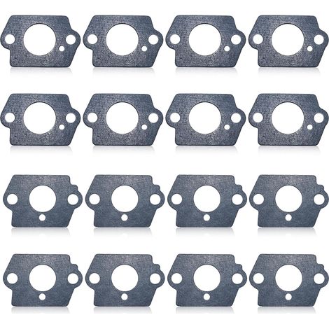 Joint de montage de carburateur 16 pcs pour Stihl Husqvarna Poulan Craftman Weed Eater Featherlite Mantis Tiller Tronçonneuse Souffleur à feuilles Coupe-bordure Kit de reconstruction (1/5)