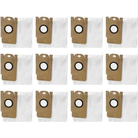 Paquete de 12 bolsas para aspiradora robot Xiaomi Lydsto G2 - Repuesto - Bolsa para aspiradora para limpieza del hogar (1/5)